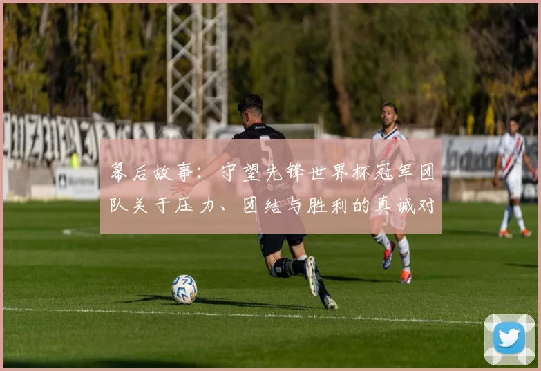 幕后故事：守望先锋世界杯冠军团队关于压力、团结与胜利的真诚对话